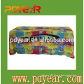 100% polyester table cloth /custom printed table cloth